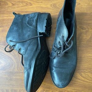 Born Black leather Boots